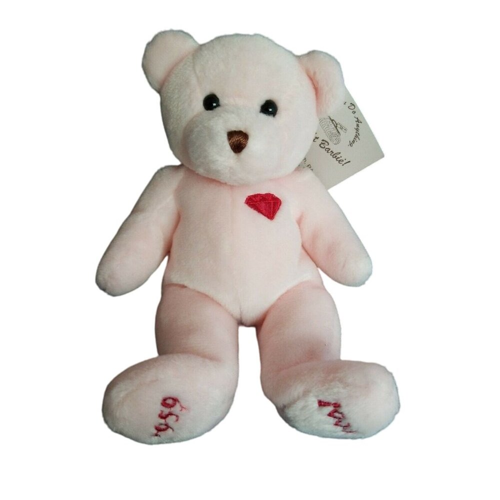 Mary Meyer Ruby Bear Plush Barbie Doll 40th Anniversary Limited Edition